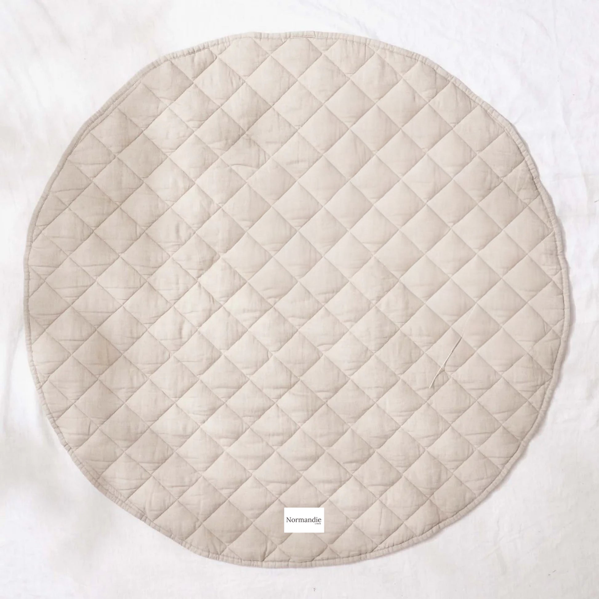 Linen Baby Play Mat – Oat